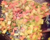 Foto del paso 2 de la receta: Arroz con salchicha y vegetales