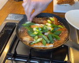 A picture of step 3 of Katsudon.