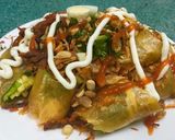 Hình bước làm 6 của món Bánh tráng cuốn
