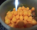 A picture of step 4 of Cheese balls chaat.