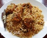 A picture of step 8 of Hyderabadi Tikka Masala Chicken Dum Biryani.