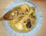 Foto del paso 8 de la receta: Pollo en salsa con manzanas y pasas
