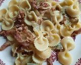 Foto del paso 6 de la receta: Moños con jamón crudo y alcauciles