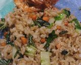 Foto langkah ke 3 dari resep Nasi Goreng Wortel Sawi.