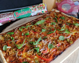 Foto del paso 11 de la receta: Pizza vegetariana de bocaditos de heura con salsa barbacoa