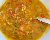 A picture of step 2 of Barley Flour Dal Dhokali.