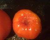 A picture of step 2 of California Farm Mint Eggplant Lamb Chop Salad.