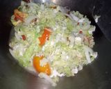 Foto langkah ke 3 dari resep Tumis sawi putih pake telur.