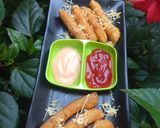 Foto langkah ke 6 dari resep Stik singkong keju.
