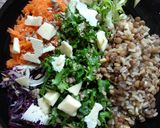 Foto del paso 4 de la receta: Ensalada con lentejas y arroz integral