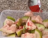 A picture of step 2 of Guava chaat.