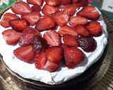 Foto del paso 4 de la receta: Torta de chocolate con chantilly ganache de chocolate y frutilla