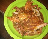 Foto langkah ke 3 dari resep Kepiting Saus Tiram.