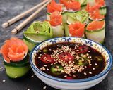 Foto del paso 3 de la receta: 🥒 CUCUMBER ROLLS 🥢