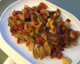 Une image de l'étape 11 de Courgette et tomates au parmesan et épices italiennes.