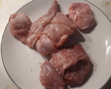 Foto del paso 1 de la receta: Conejo con almendras y canela