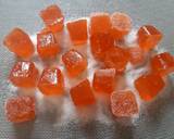 Orange Jelly Mithai (Jelly Candy with Fresh Orange juice) recipe step 6 photo