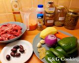 Φωτογραφία βήματος 1 της συνταγής Carne Guisada C&G