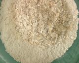 A picture of step 4 of Oats Almond biscuits.