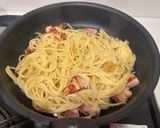 A picture of step 6 of One Pot carbonara spaghetti.