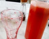 A picture of step 2 of Watermelon Island Mojito.