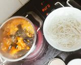 Hình bước làm 4 của món Miến kim Chi