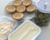 Foto del paso 1 de la receta: Relleno de aceitunas para tartaletas saladas