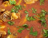 A picture of step 7 of Kadai Chicken.