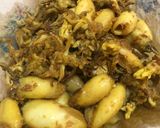 Foto langkah ke 3 dari resep Cumi bumbu kuning.