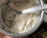 A picture of step 3 of Patiyala chicken.