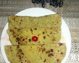 A picture of step 10 of Green peas.Matarsutir Parata/Peas Paratha.