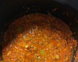 Une image de l'étape 4 de Bolognaise de lentilles au Cookeo.