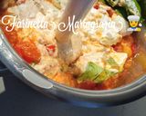 Foto del passaggio 4 della ricetta Farfalle con crema di Datterini gialli e rossi km zero mandorle e burrata 👩‍🍳🏡🦁🇮🇹