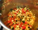 Foto del paso 2 de la receta Risotto de verduras con bacalao