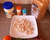 A picture of step 1 of Chicken sandwich.