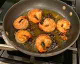 A picture of step 2 of Honey Sriracha Garlic Shrimp.