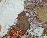 A picture of step 6 of Kachay Gosht ke Kabab.