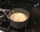 A picture of step 2 of Broccoli White Cheddar Soup.
