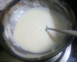 A picture of step 4 of White sauce pasta.