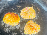 Perkedel ayam ubi