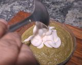 A picture of step 3 of Mayonnaise coriander mint leaves chutney.