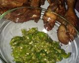 Foto langkah ke 8 dari resep Sambel cabe ijo khas ayam penyet.
