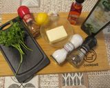 Citrom🍋-, petrezselyem🌿- és fokhagymás🧄 vaj🧈 recept fázis 1 fotója