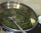 Zesty Lemony Garlicky Peanuts and Sesame Stir Fried French Green Beans recipe step 1 photo