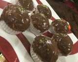 A picture of step 1 of Nutella cupcakes.