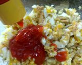 Foto langkah ke 4 dari resep Boiled egg sandwich rolls.