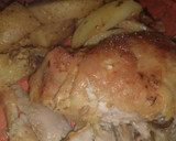 Foto del paso 25 de la receta: Pollo "entalcado" con papas rústicas