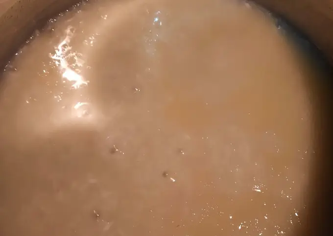 Langkah-langkah untuk membuat Cara membuat Nasi gurih rice cooker rumahan ala turki(pilaf)