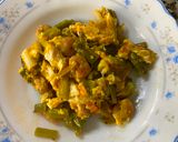 Foto del paso 3 de la receta: Revuelto de ajete con huevos