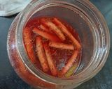 A picture of step 10 of Beetroot Carrot Kanji Vada.